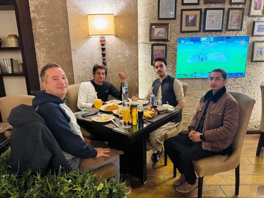 International academic visit of Prof Dr Ozcan