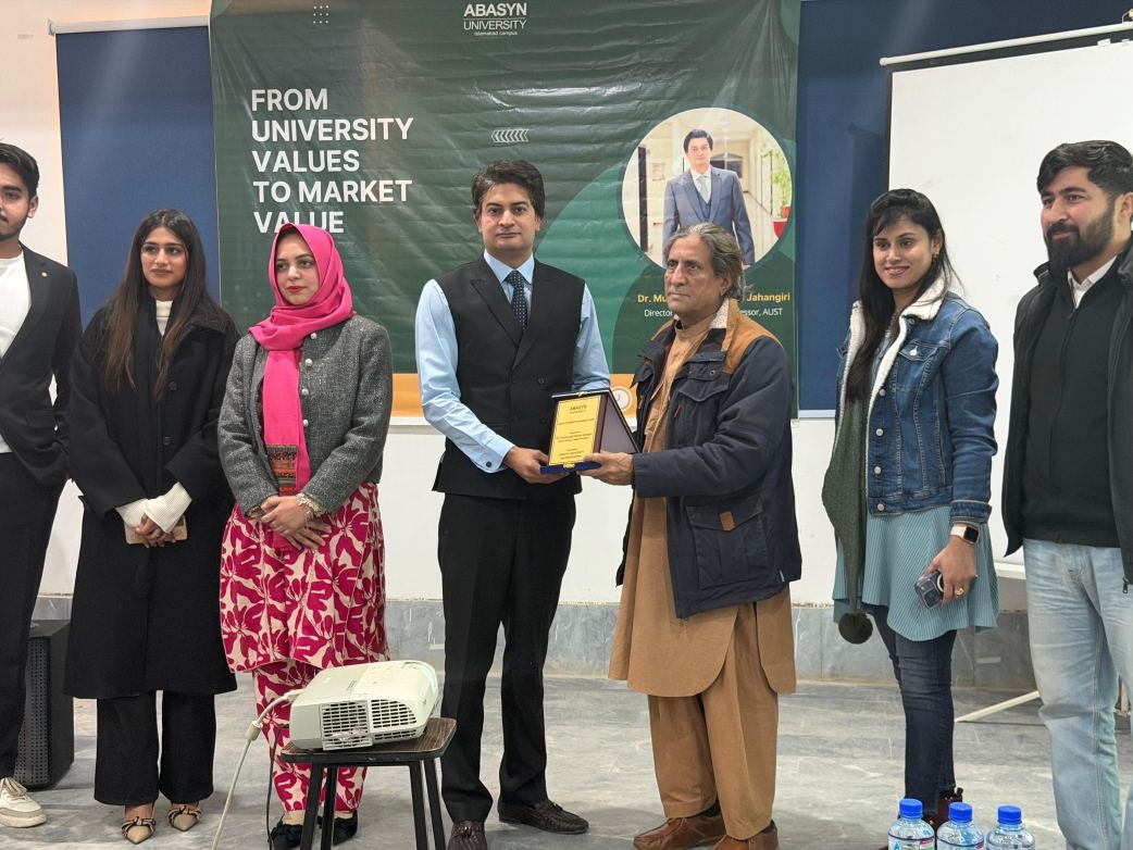 Career development session at Abasyn University
